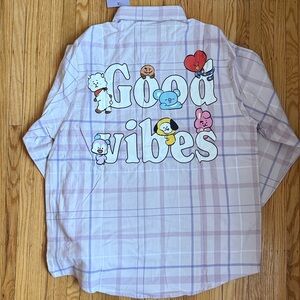 BT21 Flannel shirt